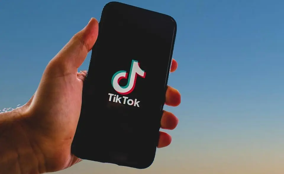 La app TikTok. - 