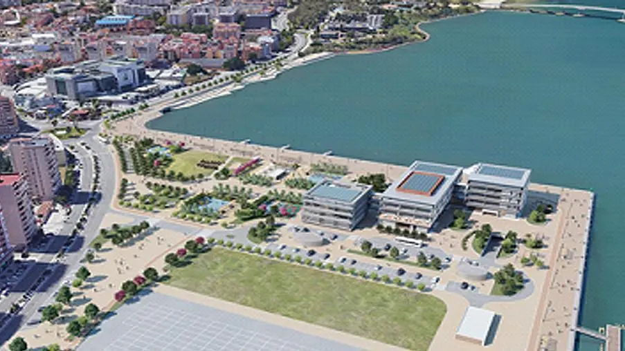 Proyecto del Lago Mar&iacute;timo de Algeciras. - A. I.