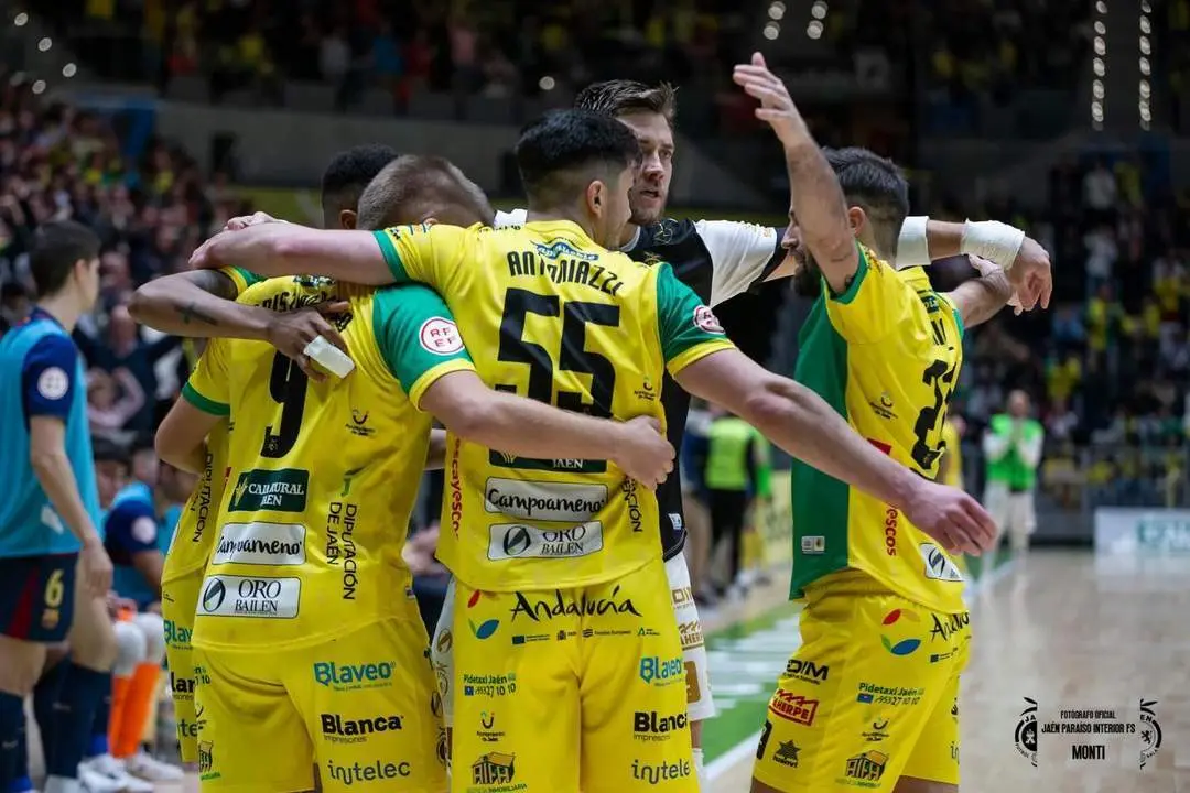 Triunfo hist&oacute;rico del Ja&eacute;n Para&iacute;so Interior ante el Bar&ccedil;a. - MONTI / JA&Eacute;N PARAISO INTERIOR