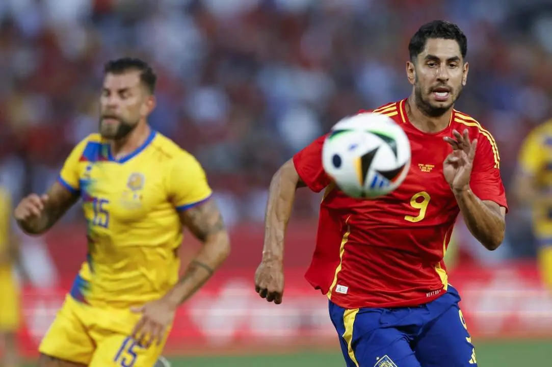 Partido de la selecci&oacute;n espa&ntilde;ola. - EFE