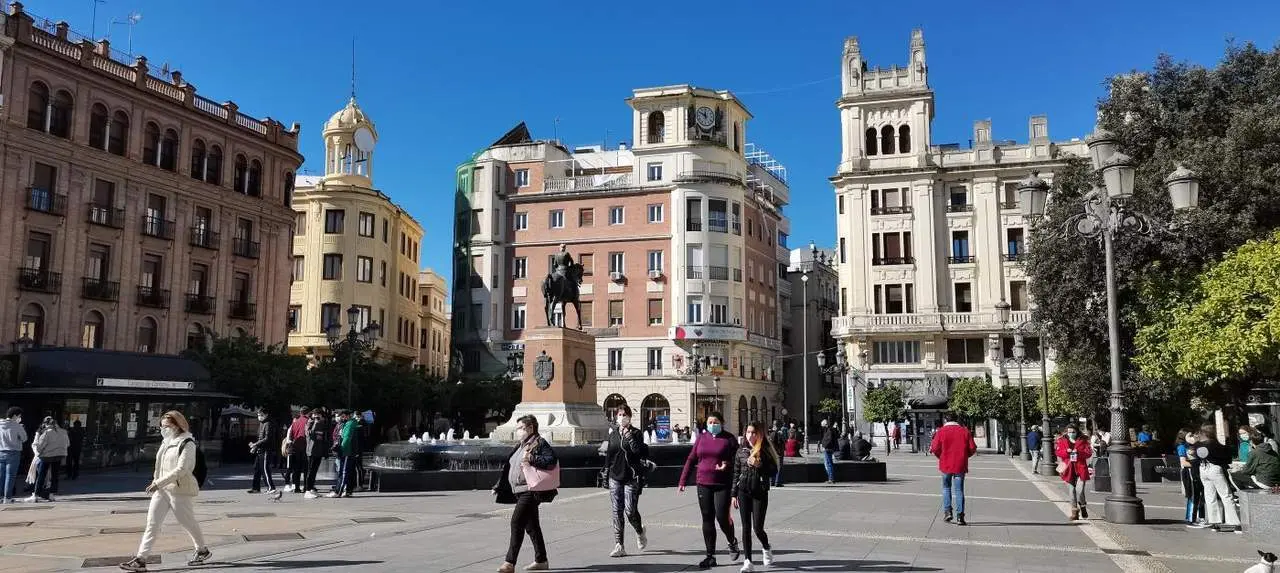 Plaza de las Tendillas de C&oacute;rdoba. - LOURDES C&Oacute;RDOBA