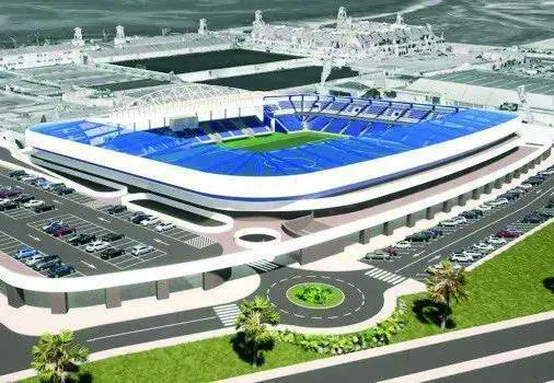 Recreaci&oacute;n del nuevo estadio de f&uacute;tbol.  - Ayuntamiento