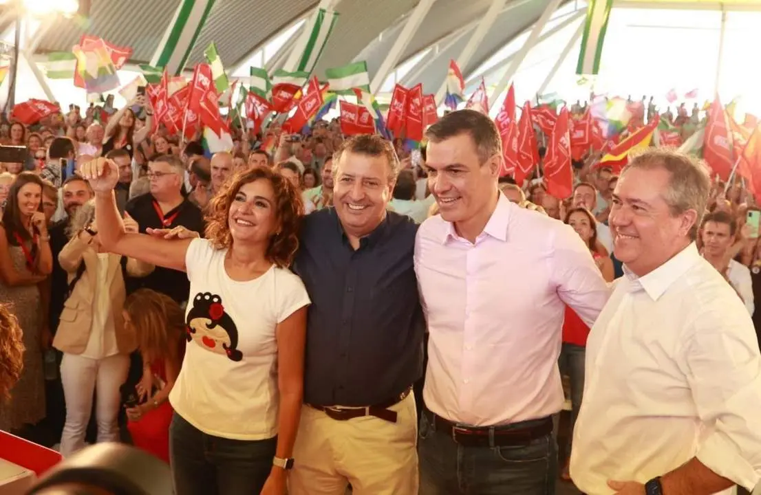 Montero en un acto de partido. - EP.