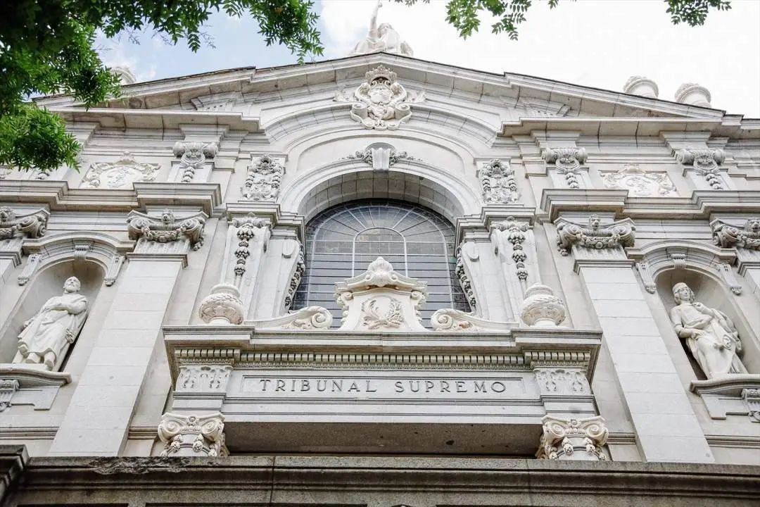 Fachada del Tribunal Supremo. - Carlos Luj&aacute;n - Europa Press