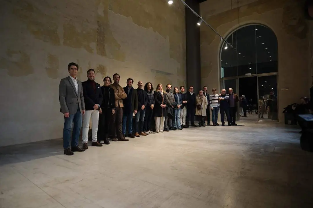 Los participantes en la presentaci&oacute;n en Artiller&iacute;a. - ayto
