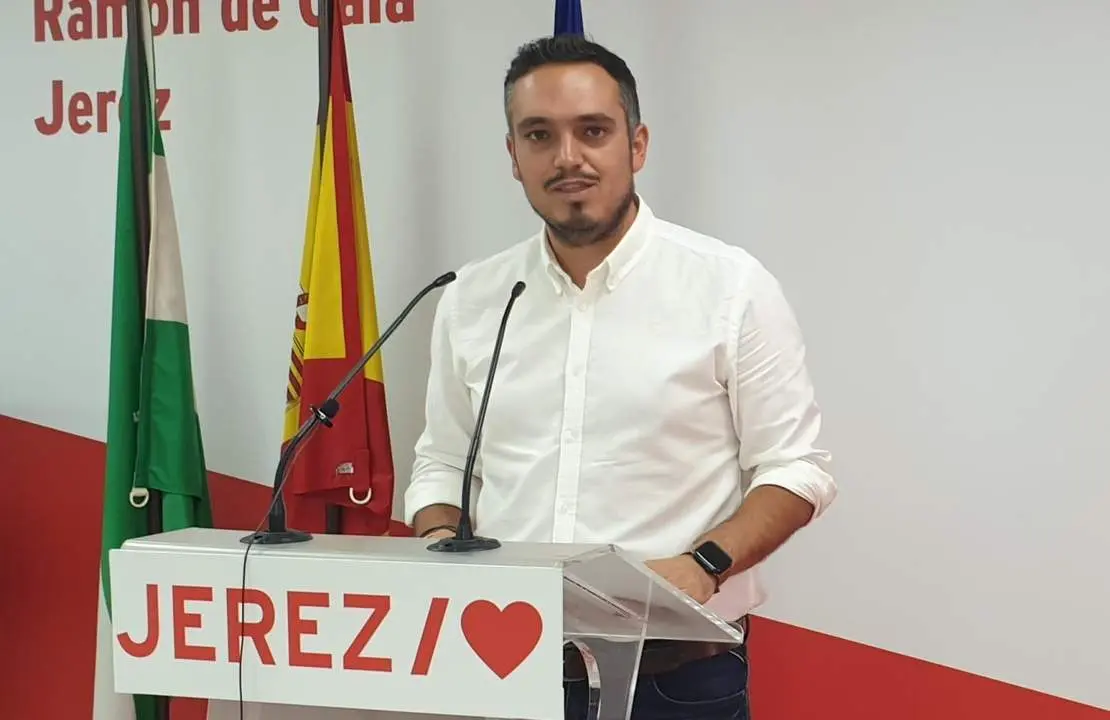 Jes&uacute;s Alba, viceportavoz del PSOE de Jerez. | Viva Jerez.