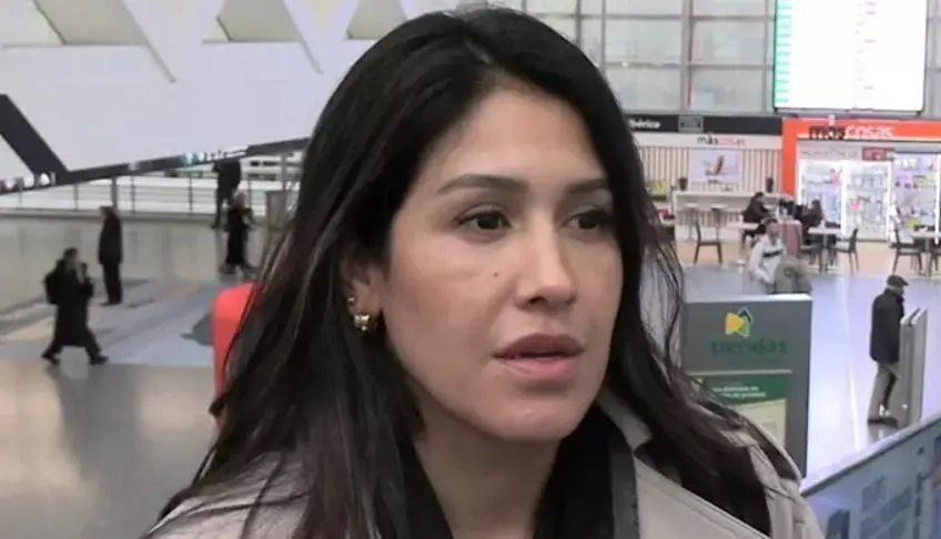 Gabriela Guill&eacute;n regresa a Madrid tras su juicio con Bert&iacute;n Osborne. - EP