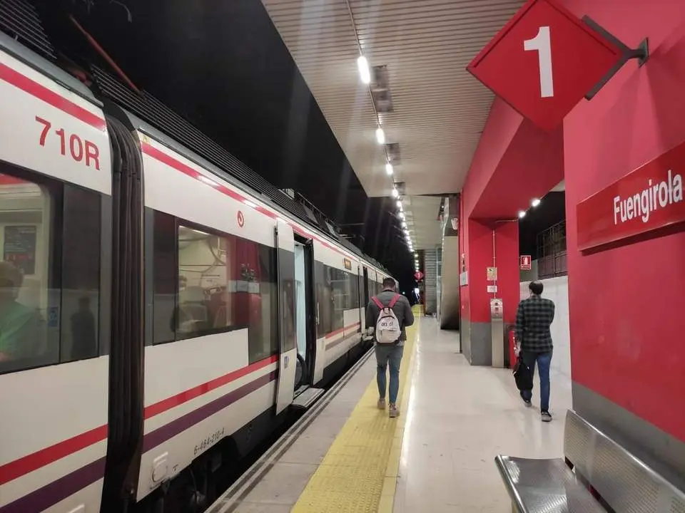 L&iacute;nea de Cercan&iacute;as M&aacute;laga-Fuengirola.  - Renfe