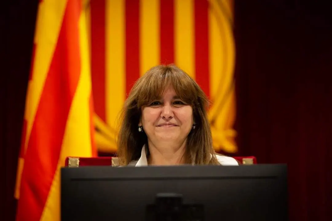 La presidenta del Parlament, Laura Borr&agrave;s. - Europa Press