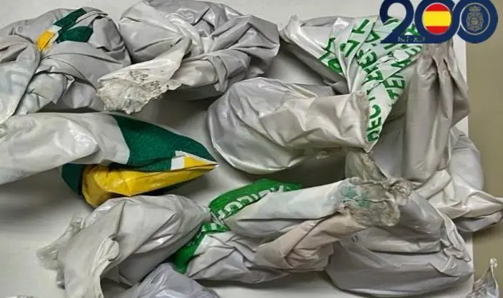 Droga incautada en &Uacute;beda.  - Polic&iacute;a Nacional