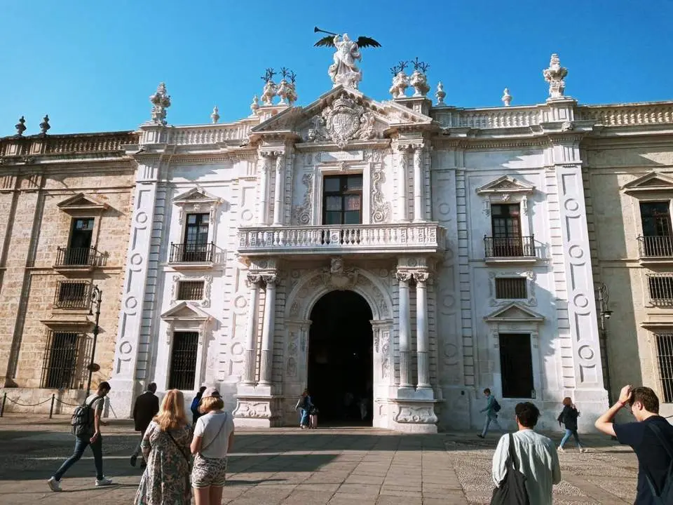 FACHADA DEL RECTORADO DE LA UNIVERSIDAD DE SEVILLA. - ARCHIVO