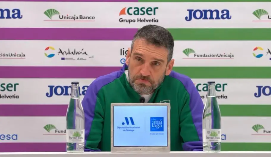 Ibon Navarro, en rueda de prensa (ARCHIVO). - UNICAJA CB