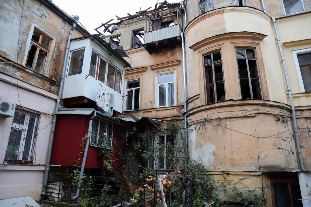 Imagen de archivo de da&ntilde;os en Odesa. - EP