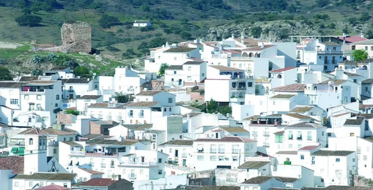 Vista de Almog&iacute;a, lugar del suceso. - Diputaci&oacute;n M&aacute;laga