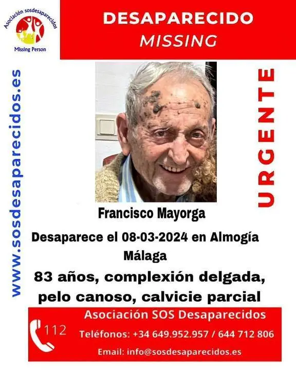Cartel de la desaparici&oacute;n. - SOS Desaparecidos