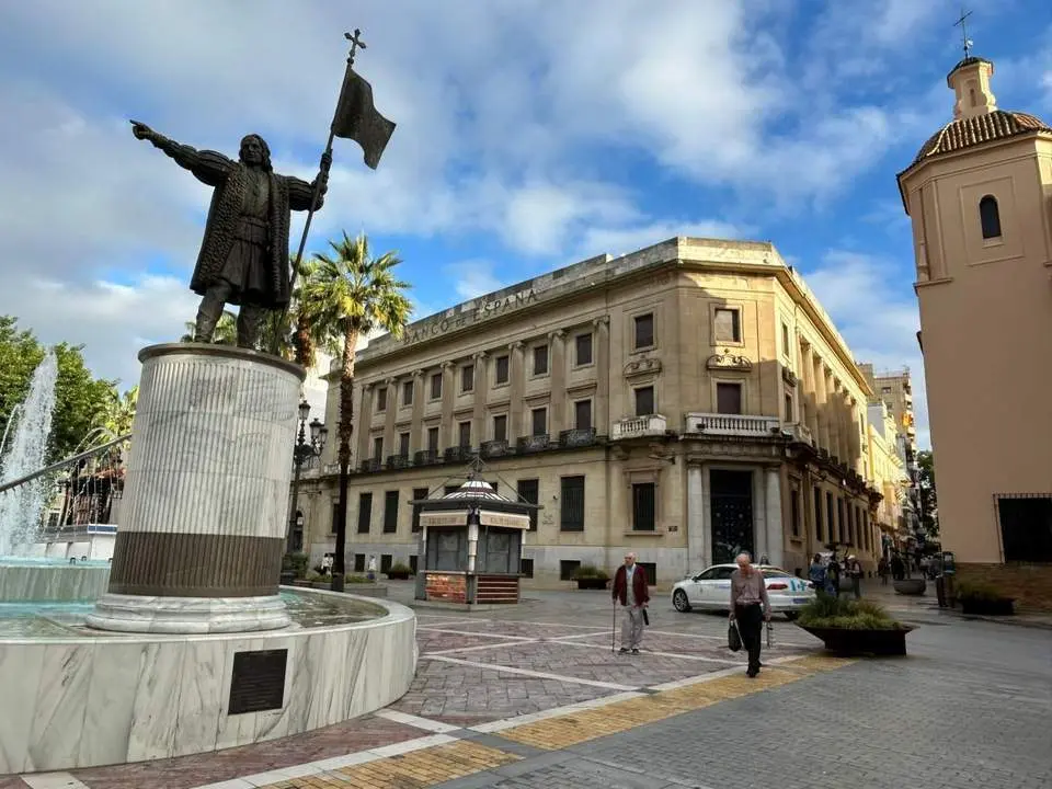 Edificio del Banco de Espa&ntilde;a de Huelva. - VGPALACIOS
