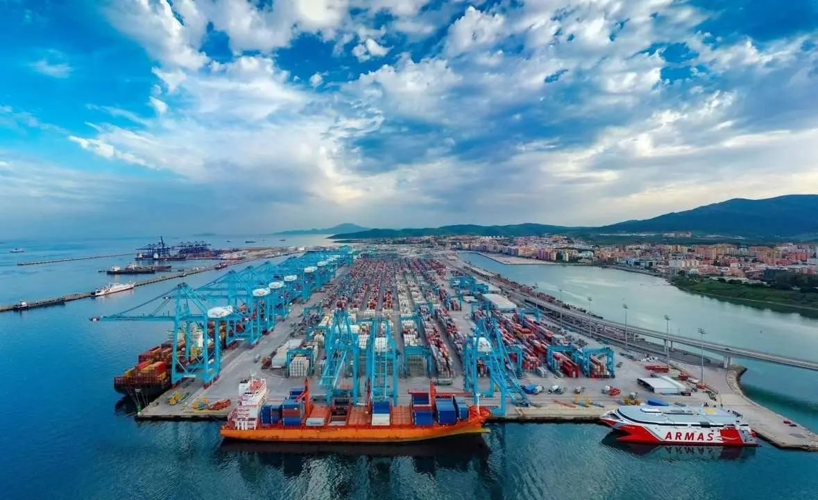 Puerto de Algeciras (C&aacute;diz). - PUERTO DE ALGECIRAS