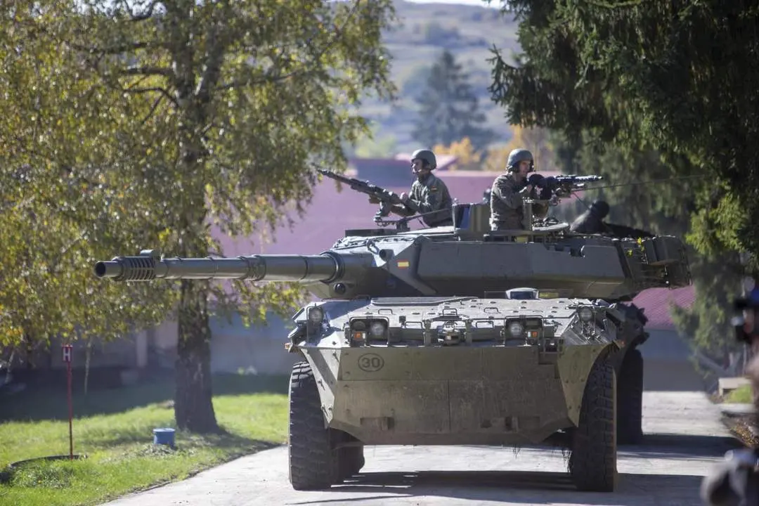 Ej&eacute;rcito espa&ntilde;ol en Eslovaquia. - EFE/EMAD