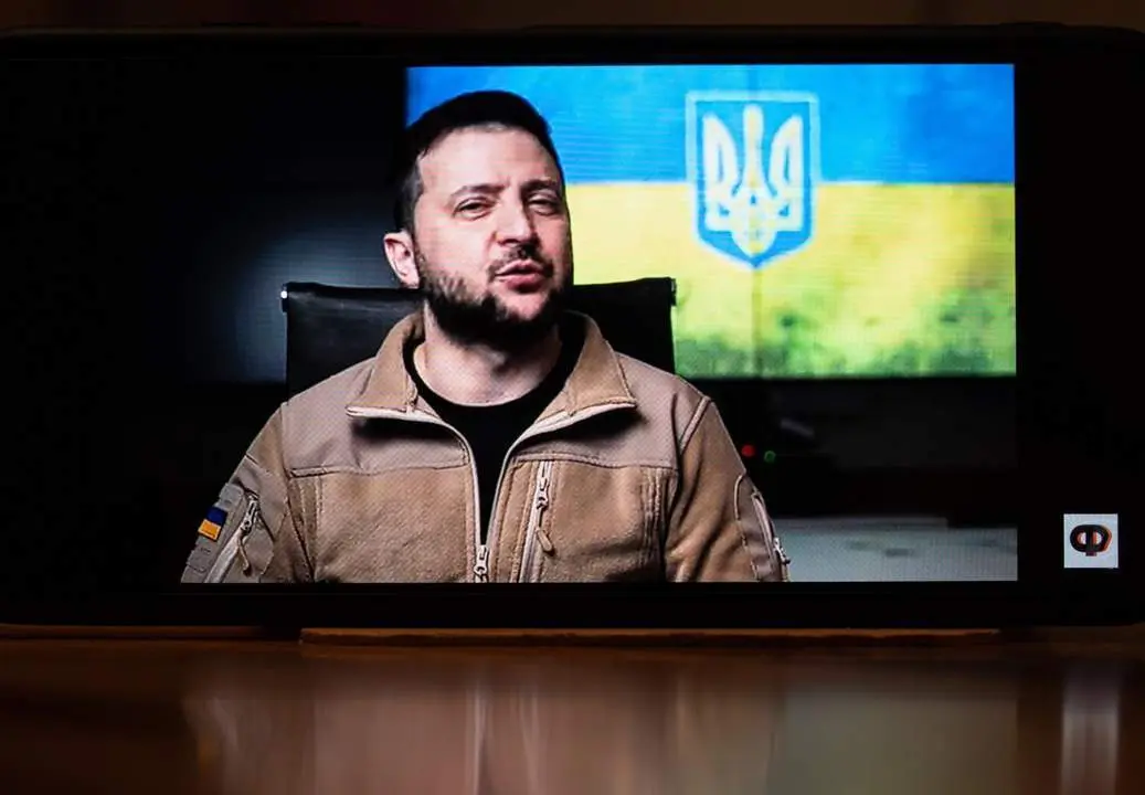 El presidente ucraniano, Volodimir Zelenski. - Europa Press