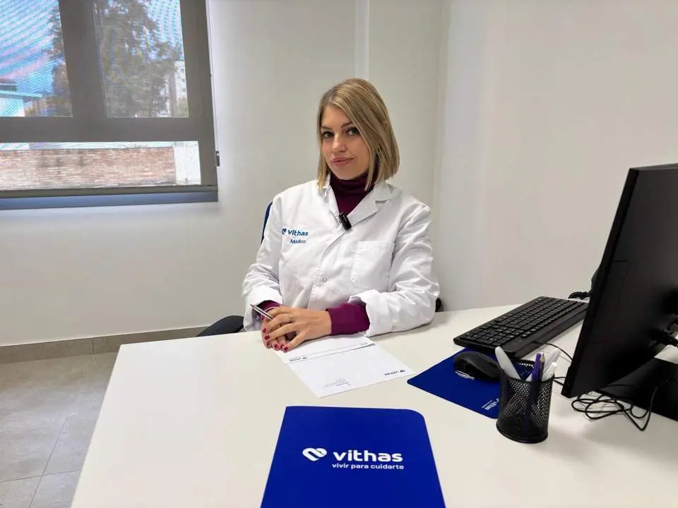 Dra. Sara Quinta, medicina est&eacute;tica del Centro M&eacute;dico Vithas Nervi&oacute;n. - VITHAS
