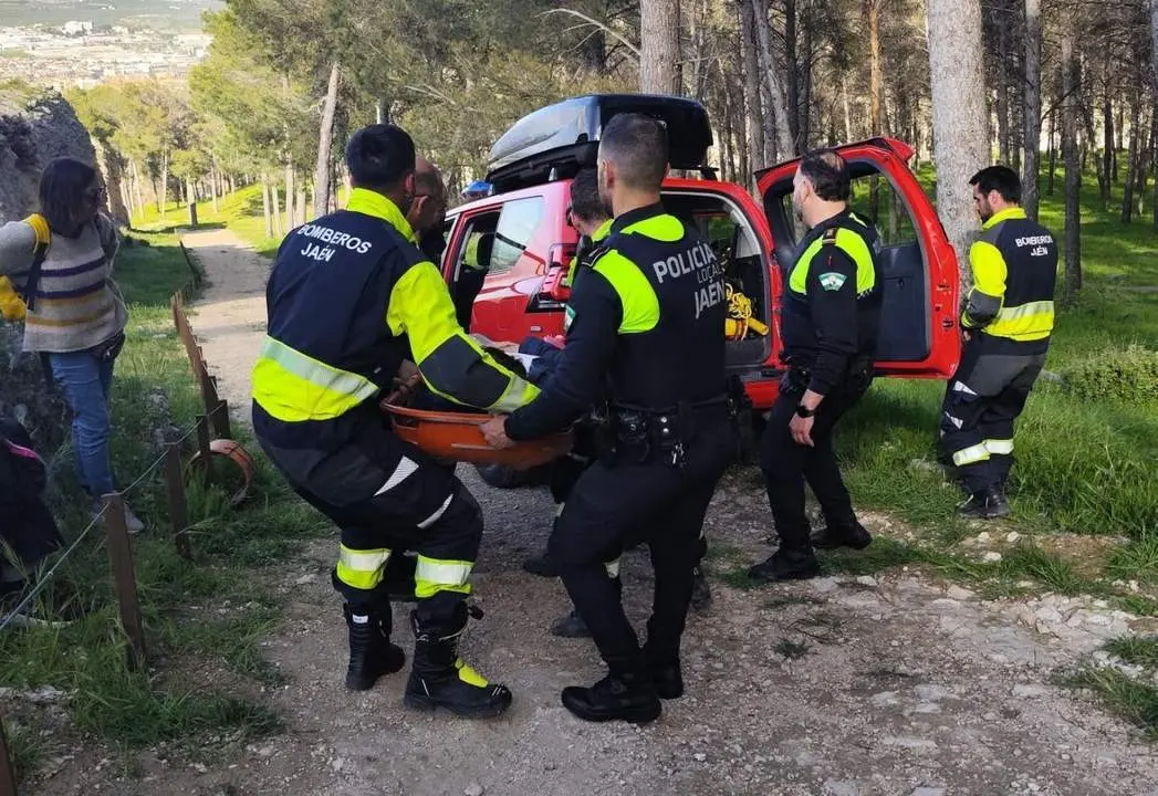 Rescate en el Cerro de Santa Catalina.  - Ayuntamiento. 