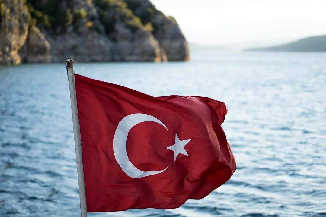Bandera de Turqu&iacute;a. - 