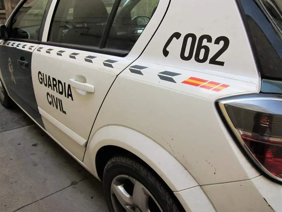 Imagen de recurso de un coche de la Guardia Civil. - Ep