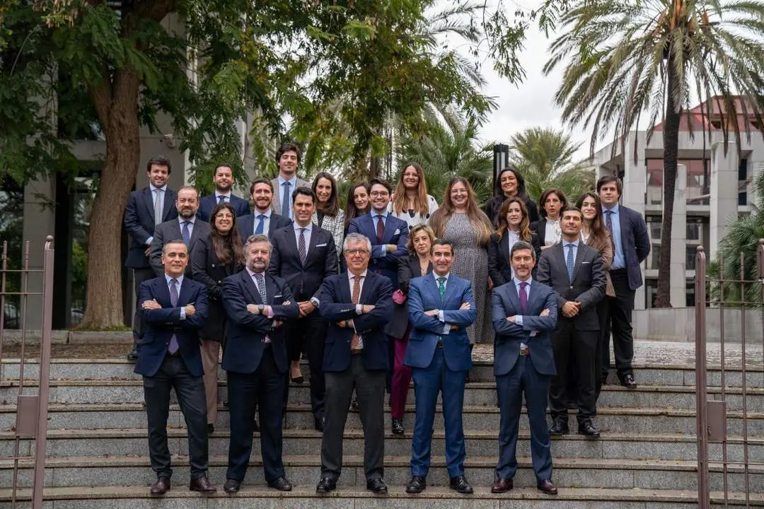 Los integrantes del despacho de abogados Nertis. - Nertis