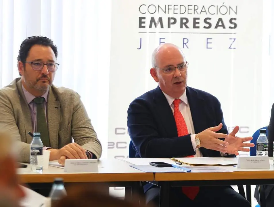 Jos&eacute; Andr&eacute;s Santos y Jos&eacute; Javier Rojas.  - CEC