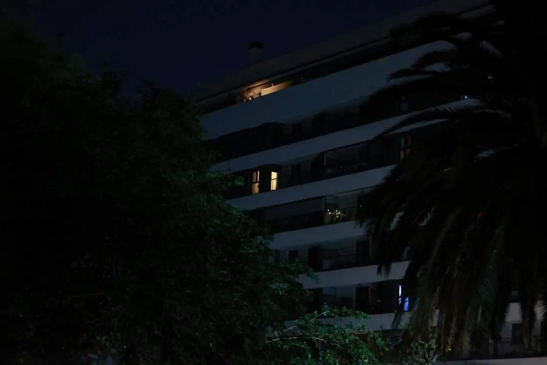 Calles a oscuras durante el apag&oacute;n. | Europa Press.