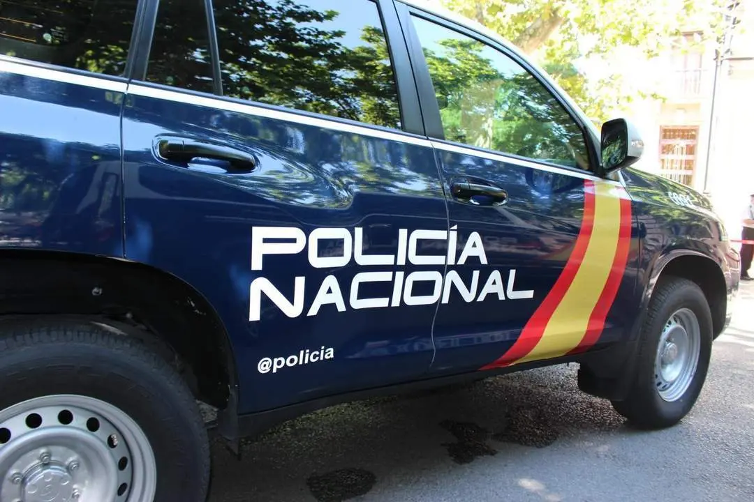Un veh&iacute;culo de la Polic&iacute;a Nacional. - EP