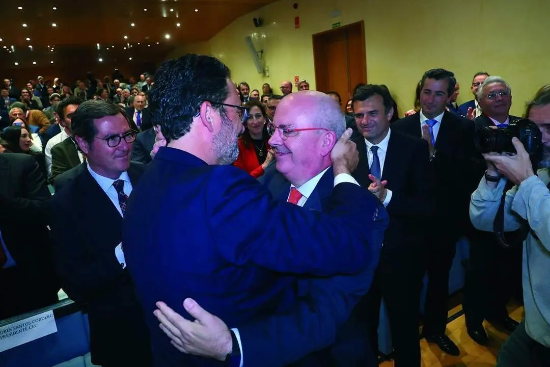 Jos&eacute; Andr&eacute;s Santos y Javier S&aacute;nchez Rojas. - Eulogio Garc&iacute;a