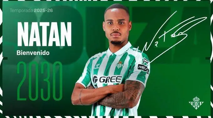 Natan ficha por el Real Betis Balompi&eacute; hasta 2030. - RBB