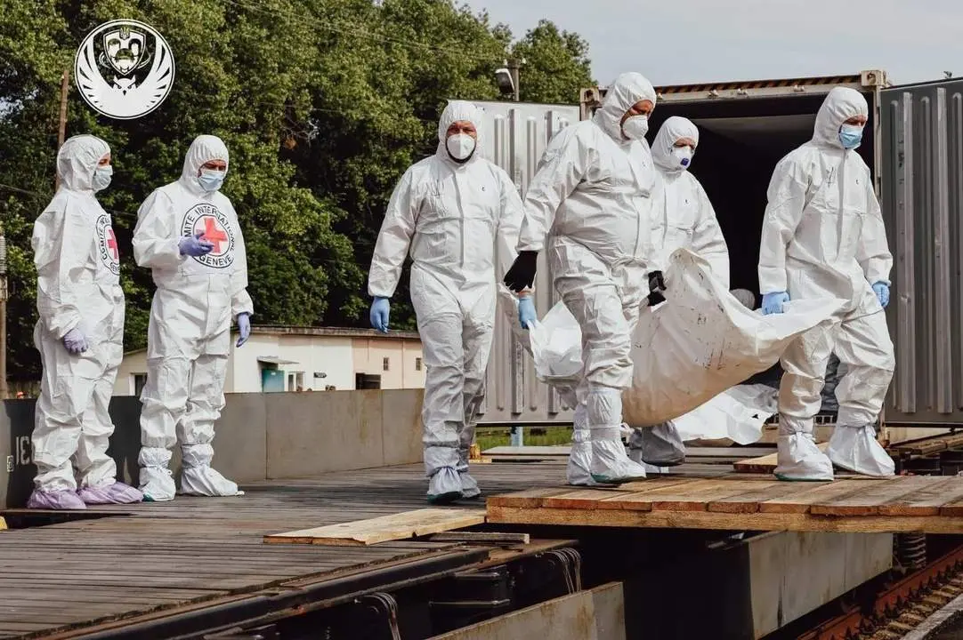 Entrega de restos mortales de ucranianos fallecidos en la guerra - CGCT UCRANIA