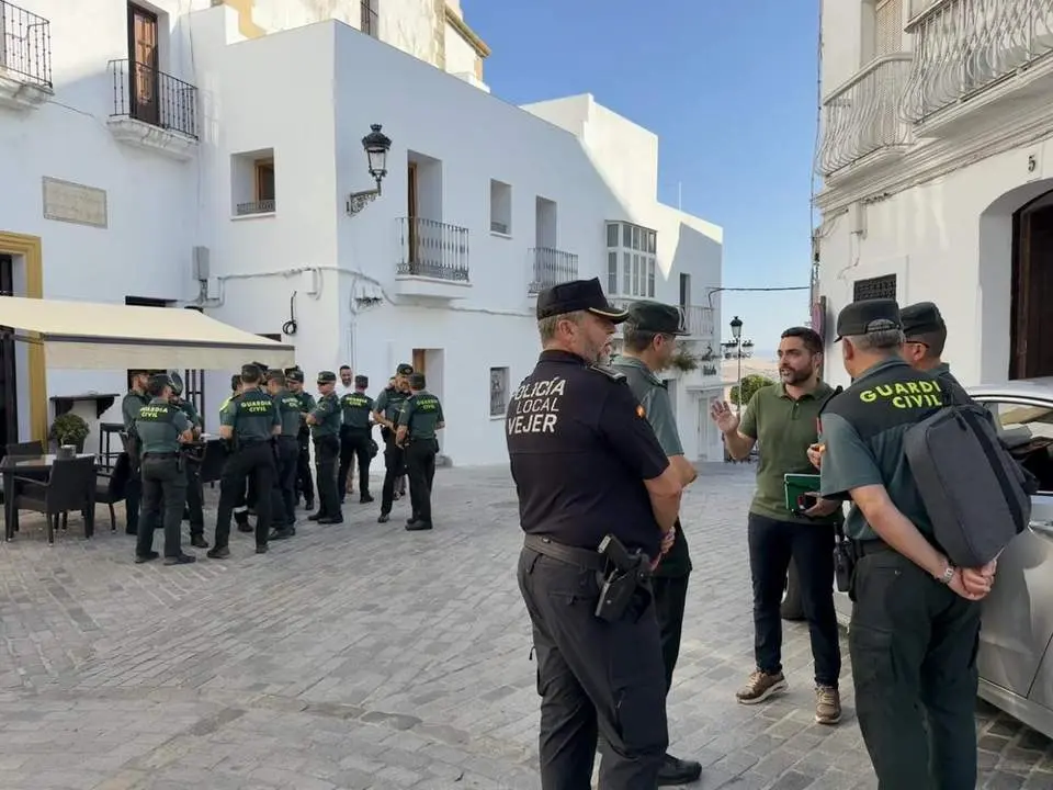 Vejer acoge un encuentro clave de la Guardia Civil - 