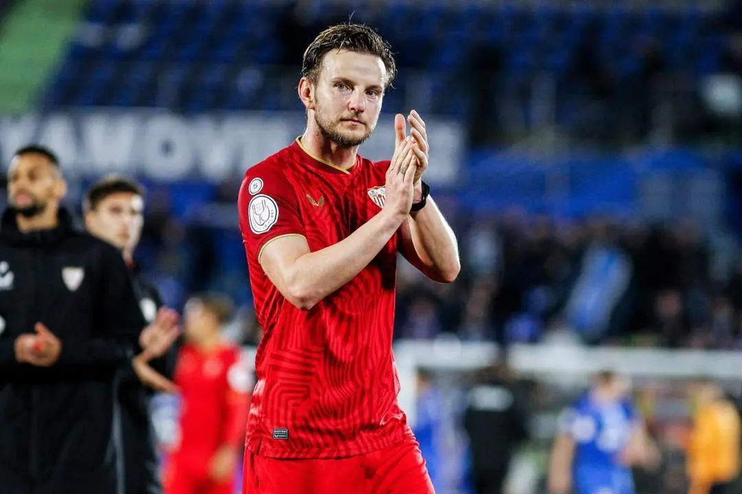 Ivan Rakitic en un partido con el Sevilla F&uacute;tbol Club. - EP