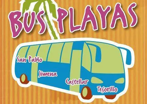 Bus Playa a Torreguadiaro en el Campo de Gibraltar. - AI