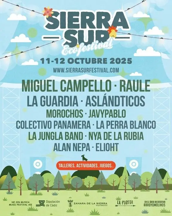 Cartel Sierra Sur 2025.