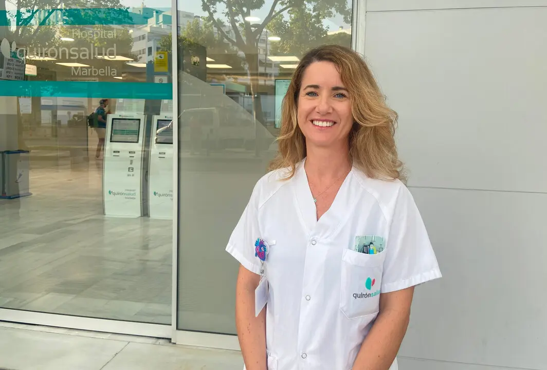 Doctora Esther Hurtado, jefa del Servicio de Urgencias del Hospital Quir&oacute;nsalud Marbella.