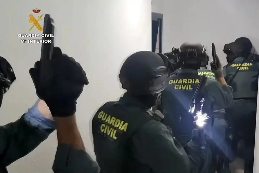 Imagen de archivo aportada por la Guardia Civil de Sevilla. | Europa Press.