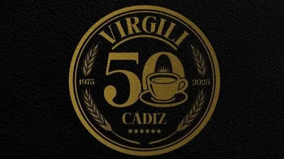 Logotipo para conmemorar el 50 aniversario del Virgili. | CD Virgili.