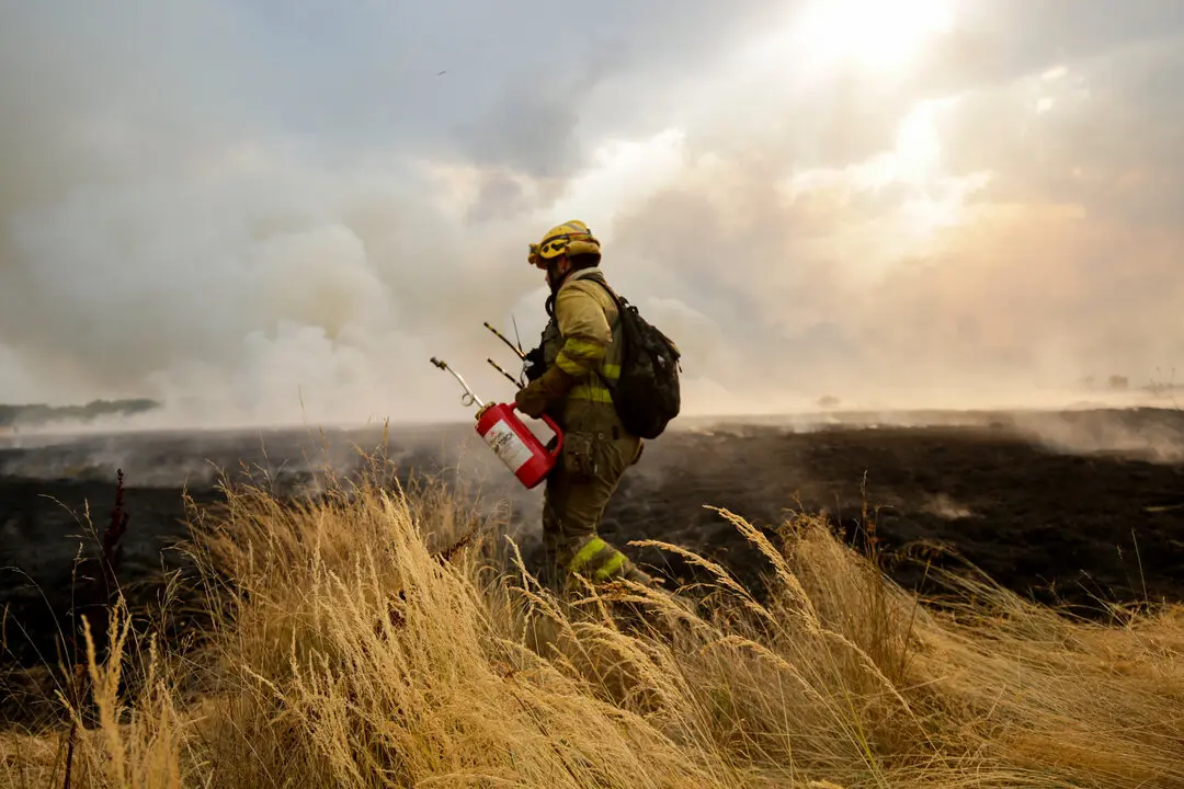 Un bombero. | Europa Press.