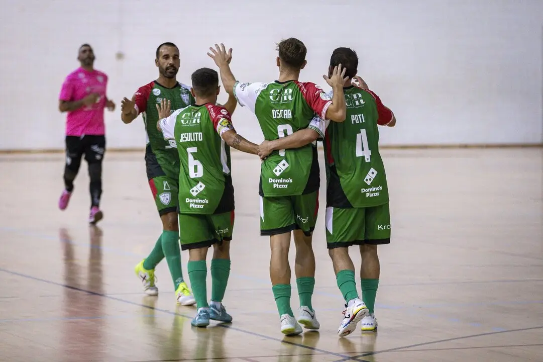 El Virgili celebra un gol en el I Trofeo Panadero. | CD Virgili.