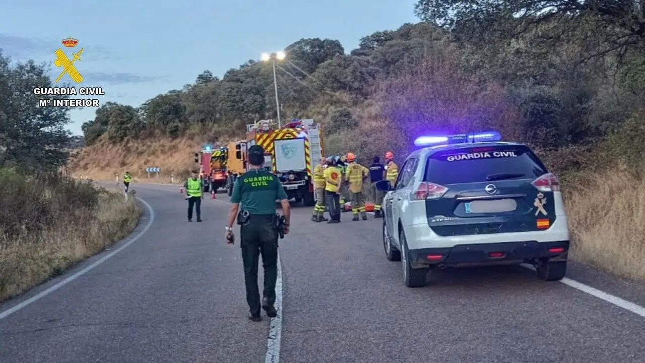 Lugar del accidente. | Europa Press.