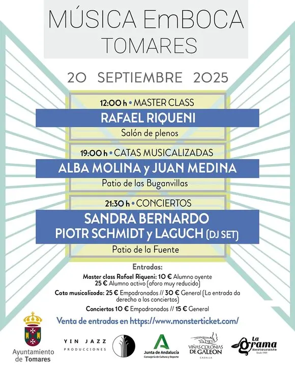 Festival de M&uacute;sica EmBOCA Tomares.| AYTO TOMARES