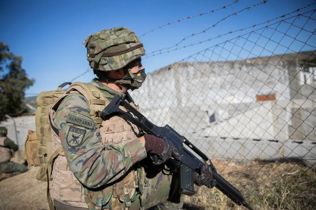 Un soldado de la Legi&oacute;n. | Europa Press.