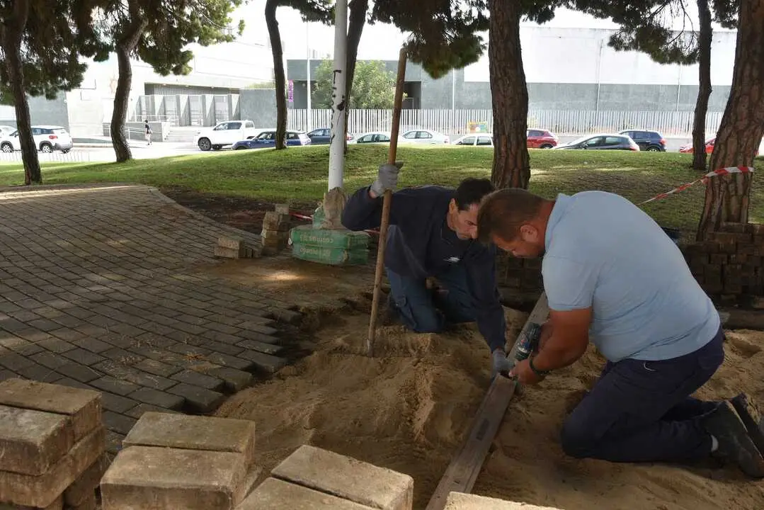 Obras Ronda del Foro en Punta Umbr&iacute;a. | Ayuntamiento de Punta Umbr&iacute;a.