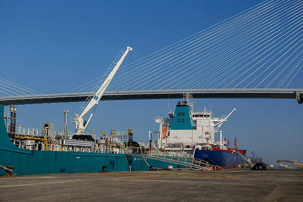 Buques operando en el muelle de La Cabezuela. / VIVA