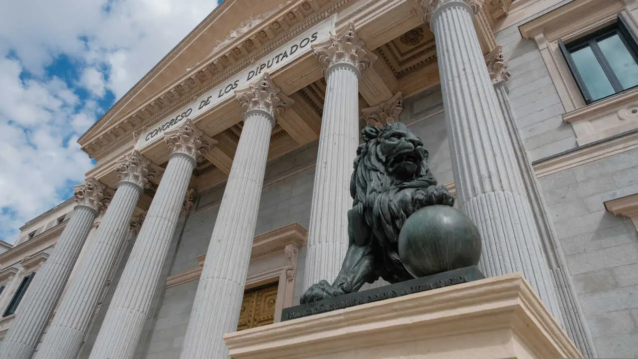 Fachada del Congreso de los Diputados. | Europa Press.