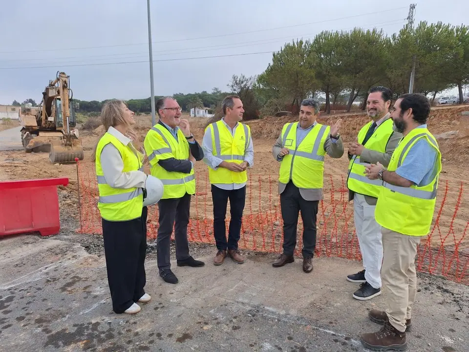 La Junta avanza en las obras de mejora de los
accesos al municipio de Villablanca. | Junta de Andaluc&iacute;a.